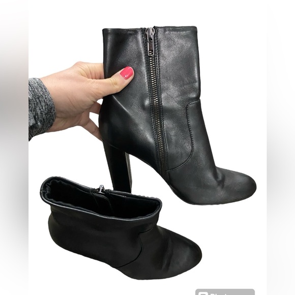 Steve Madden Editor Leather Boots 8.5M - Picture 2 of 7